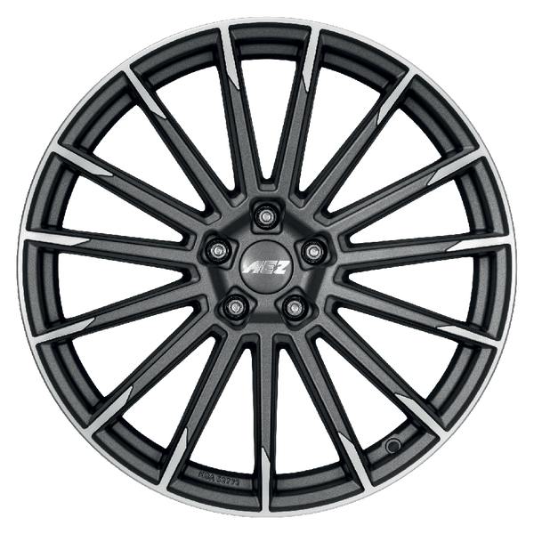 AEZ Atlanta Graphite Matt Polished Alufelge 20 Zoll ET35 5x112 ML70,1 Image