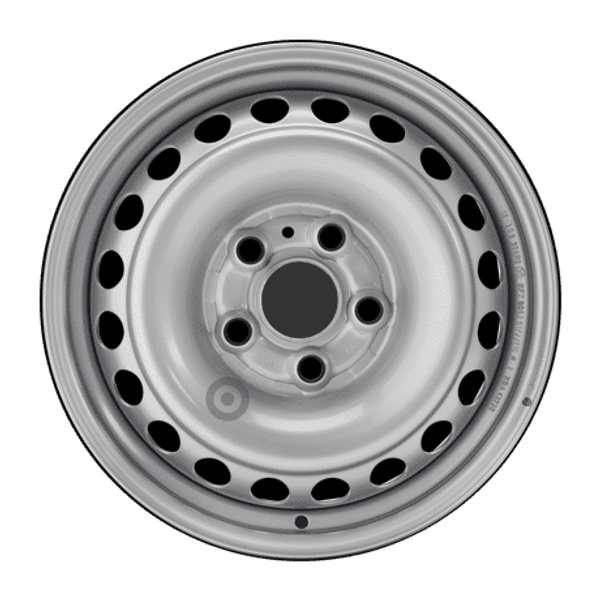 Alcar Stahl Silber Stahlfelge 16 Zoll ET50 5x114,3 ML66 Image