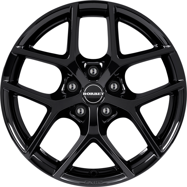 Borbet Y Black Glossy Alufelge 20 Zoll ET45 5x112 ML66,5 Image