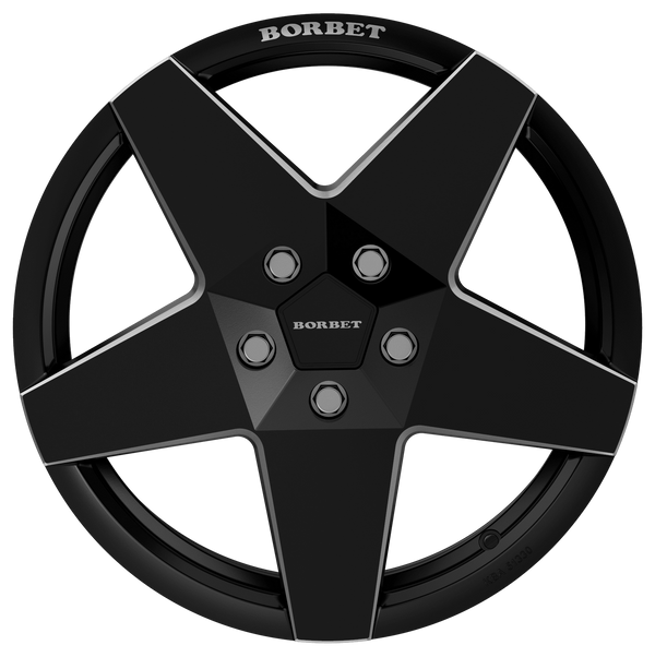 Borbet A NEU Black Matt Alufelge 18 Zoll ET37 5x112 ML66,5 Image