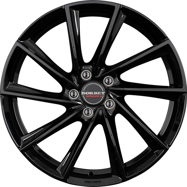 Borbet VTX Black Glossy Alufelge 18 Zoll ET48 5x112 ML66,6 Image