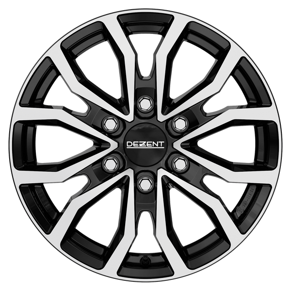 Dezent KC Black Polished Alufelge 20 Zoll ET52 6x139,7 ML95,1 Image