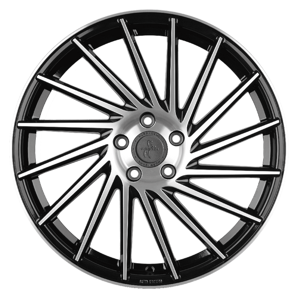 Keskin KT17 Hurricane Black Front Polish Alufelge 21 Zoll ET38 5x120 ML74,1 Image