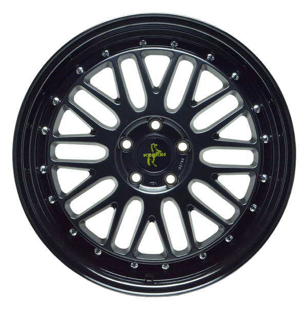 Keskin KT22 Retro Matt Black Painted Alufelge 19 Zoll ET35 5x120 ML72,6 Image