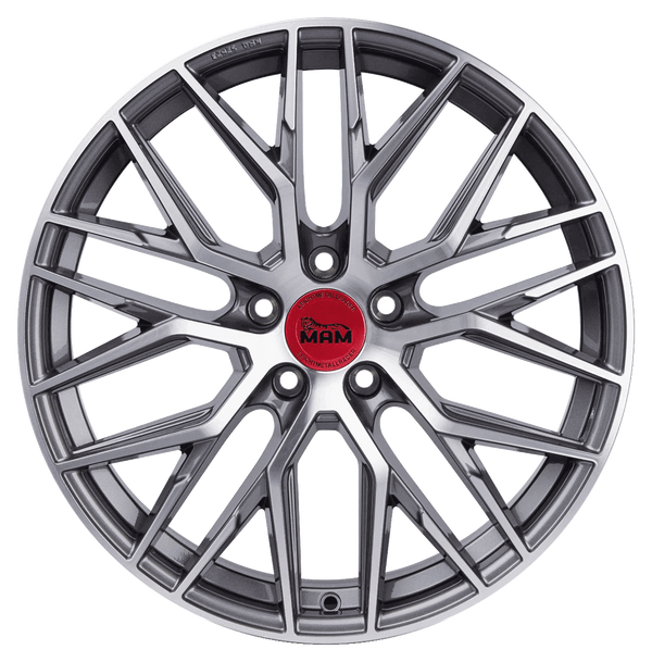 MAM RS4 Palladium Front Polish Alufelge 20 Zoll ET30 5x112 ML72,6 Image