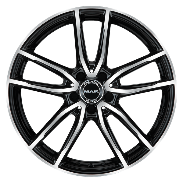 MAK EVO Black Mirror Alufelge 18 Zoll ET43 5x112 ML66,6 Image