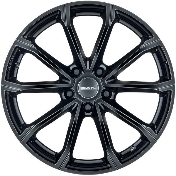 MAK Davinci Gloss Black Alufelge 17 Zoll ET41 5x112 ML57,1 Image