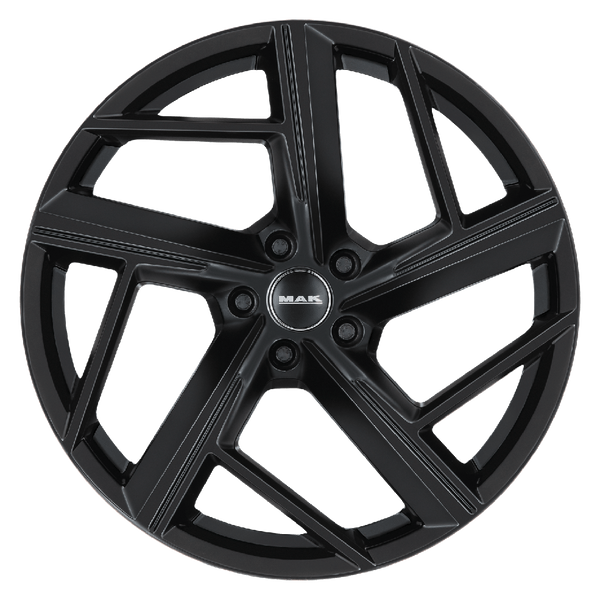 MAK Qvattro Gloss Black Alufelge 20 Zoll ET38 5x112 ML57,1 Image