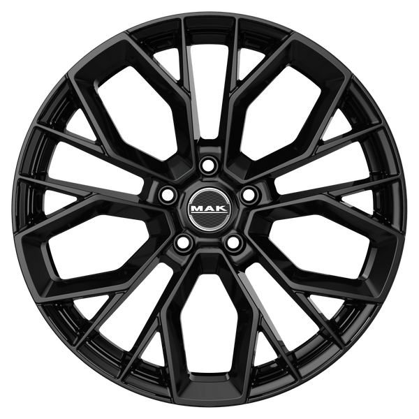 MAK Stilo Gloss Black Alufelge 21 Zoll ET45 5x108 ML72 Image