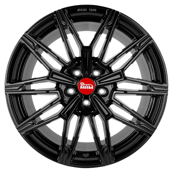 MAM B3N Black Painted Alufelge 19 Zoll ET20 5x120 ML72,6 Image