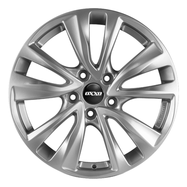 OXXO Oberon 5 Silver Alufelge 17 Zoll ET42 5x108 ML65,1 Image