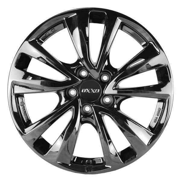 OXXO Oberon 5 Black Alufelge 18 Zoll ET44 5x108 ML65,1 Image