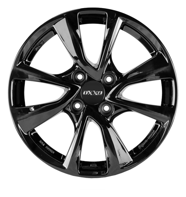 OXXO Oberon 4 Black Alufelge 16 Zoll ET20 4x108 ML65,1 Image