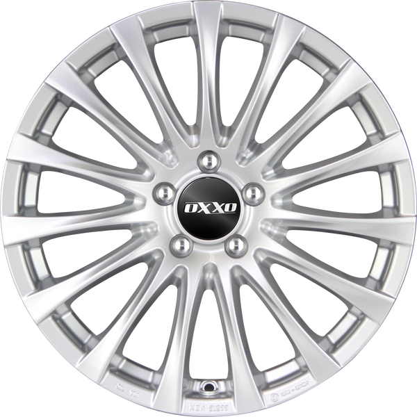 OXXO Elan Silver Alufelge 18 Zoll ET32,5 5x112 ML66,6 Image