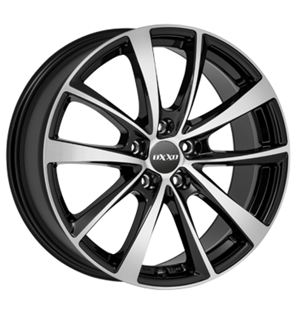OXXO Vidorra Black Polished Alufelge 17 Zoll ET40 5x112 ML66,6 Image