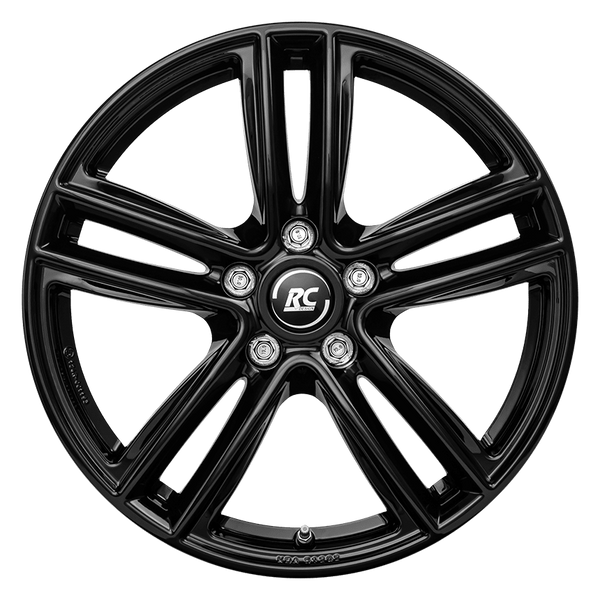 RC-Design RC27 Schwarz Glanz Alufelge 18 Zoll ET55 5x114,3 ML56,1 Image