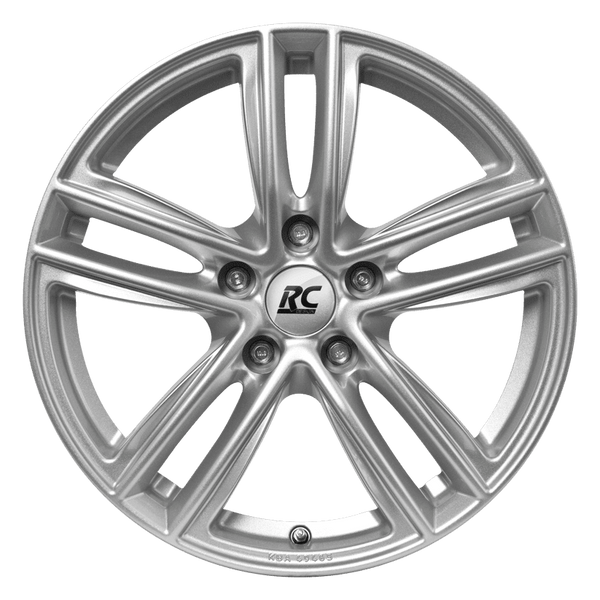 RC-Design RC27 Kristallsilber Alufelge 17 Zoll ET38 5x114,3 ML72,6 Image