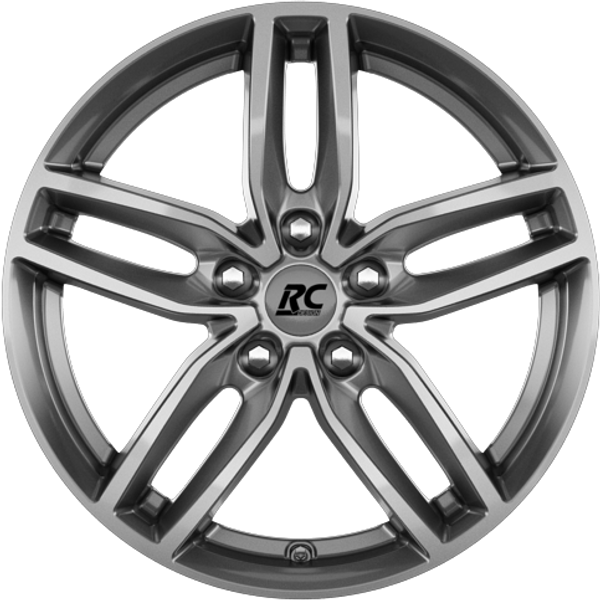 RC-Design RC29 Himalaya Grey Vollpoliert Alufelge 19 Zoll ET48 5x114,3 ML72,6 Image