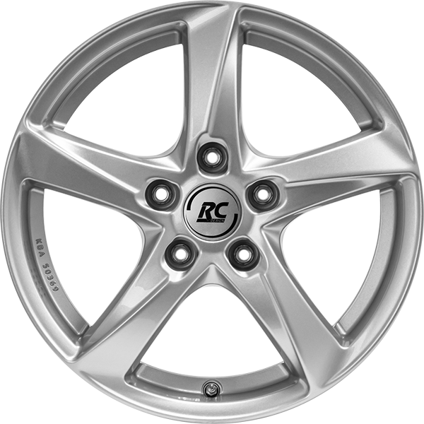 RC-Design RC30 Kristallsilber Alufelge 16 Zoll ET52 5x112 ML66,7 Image