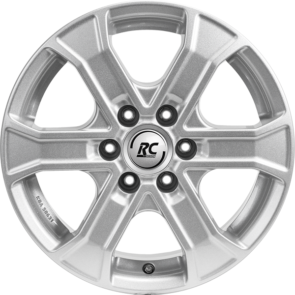 RC-Design RC31 Kristallsilber Alufelge 16 Zoll ET38 6x139,7 ML67,1 Image