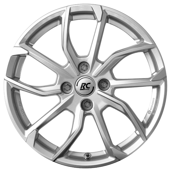RC-Design RC34 Kristallsilber Alufelge 16 Zoll ET44 4x100 ML60,1 Image