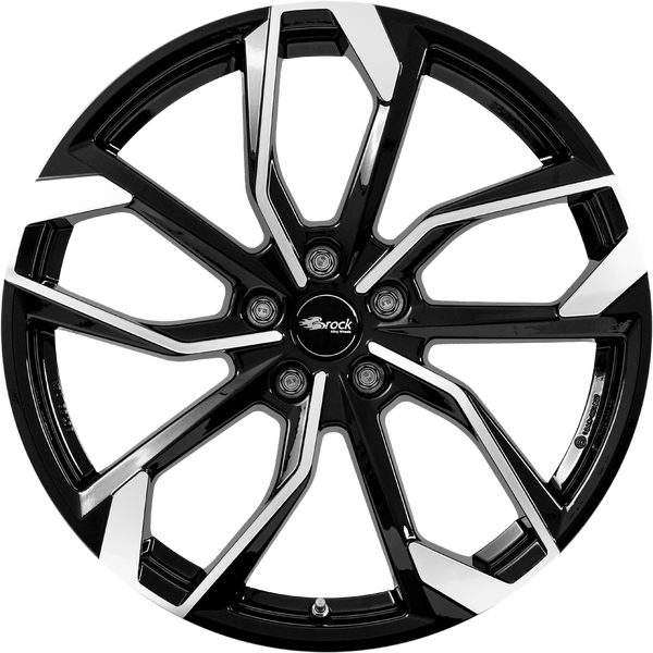 RC-Design RC34 Schwarz Glanz Vollpoliert Alufelge 17 Zoll ET40 5x110 ML65,1 Image