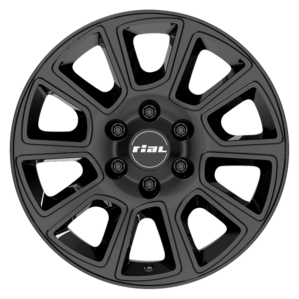 Rial Transporter 2 Diamant-schwarz Alufelge 18 Zoll ET47 6x130 ML84,1 Image