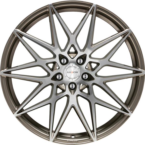 Axxion AX9 Platin Grau Hochglanzpoliert Alufelge 21 Zoll ET25 5x112 ML66,6 Image