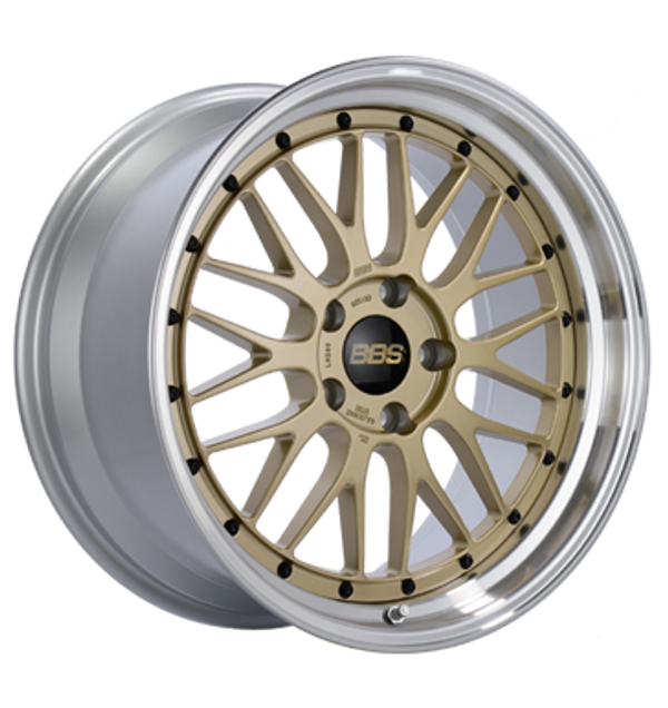 BBS Le Mans Gold Diamant-gedreht Alufelge 19 Zoll ET48 5x112 ML82 Image