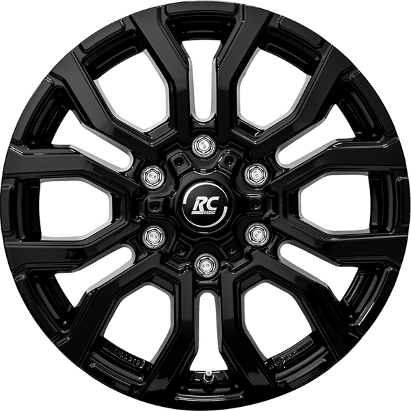RC-Design RC35 Schwarz Glanz Alufelge 17 Zoll ET55 6x139,7 ML93,1 Image
