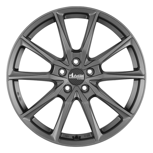 OXXO Centurio Matt Gunmetal Alufelge 17 Zoll ET30 5x112 ML66,6 Image