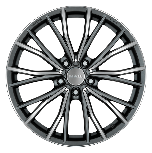 MAK Mark D Gun Metal - Mirror Face Alufelge 20 Zoll ET44 5x120 ML72,6 Image