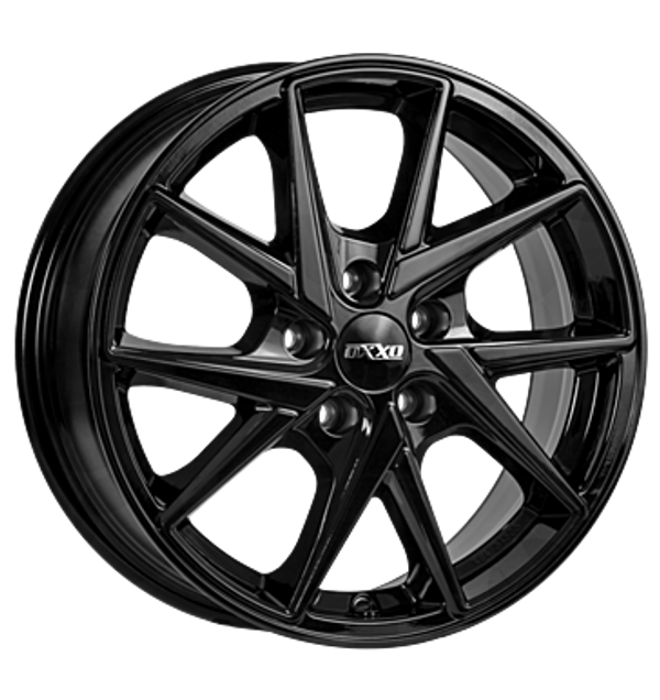 OXXO Crow Black Alufelge 16 Zoll ET37 4x100 ML63,4 Image