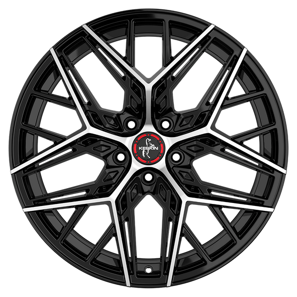 Keskin KT25 Pearl Black Front Polish Alufelge 20 Zoll ET40 5x108 ML72,6 Image