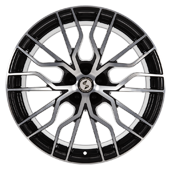 Eta Beta Medusa Black Shiny Full Polish Alufelge 21 Zoll ET20 5x130 ML84,1 Image