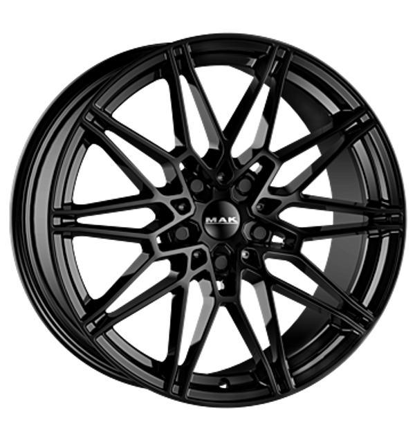 MAK Koenig-D Gloss Black Alufelge 20 Zoll ET43 5x112 ML66,6 Image