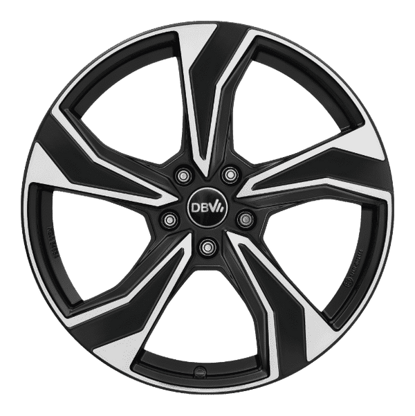 DBV Venezia KB Schwarz Poliert Alufelge 19 Zoll ET49 5x112 ML57,1 Image