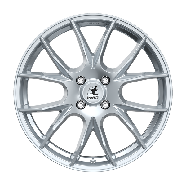 itWheels Kira Gloss Silver Alufelge 18 Zoll ET45 4x100 ML63,3 Image