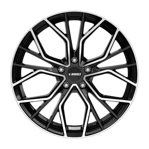 itWheels Tiara Gloss Black Polished Alufelge 18 Zoll ET40 5x114,3 ML73,1 Image