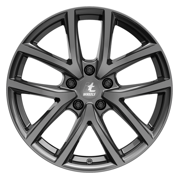 itWheels Mira Gloss Titanium Alufelge 19 Zoll ET42 5x114,3 ML70,1 Image