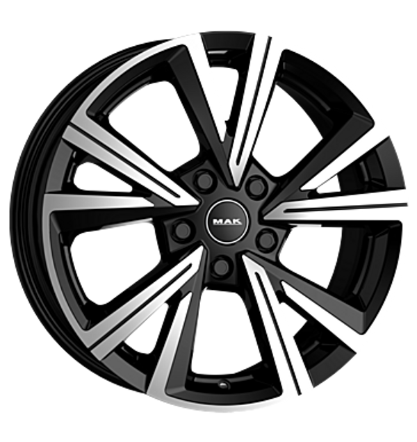MAK Qvarz Black Mirror Alufelge 16 Zoll ET50 5x114,3 ML76 Image